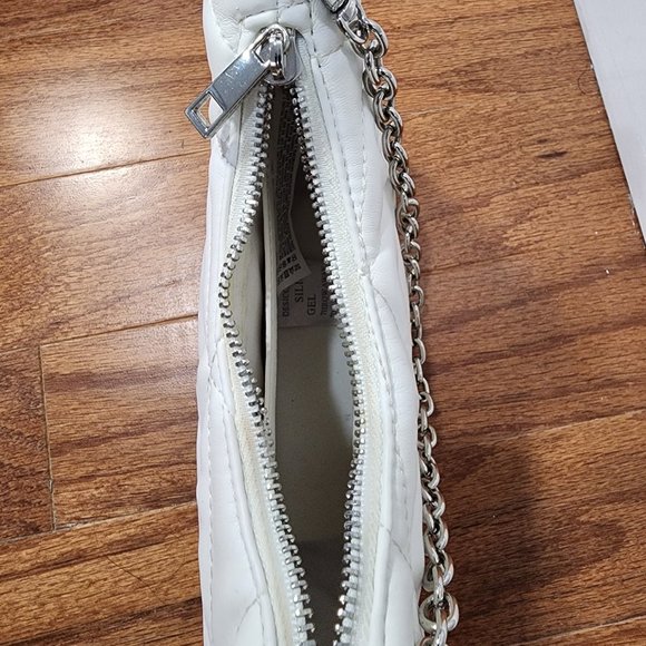 Forever 21 White Quilted CrossBody Bag - Picture 5 of 7
